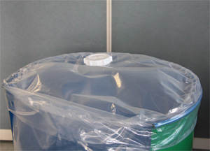 Round bottom anti-static bag for 200L drum